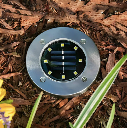 Solcelledrevne gulvlamper